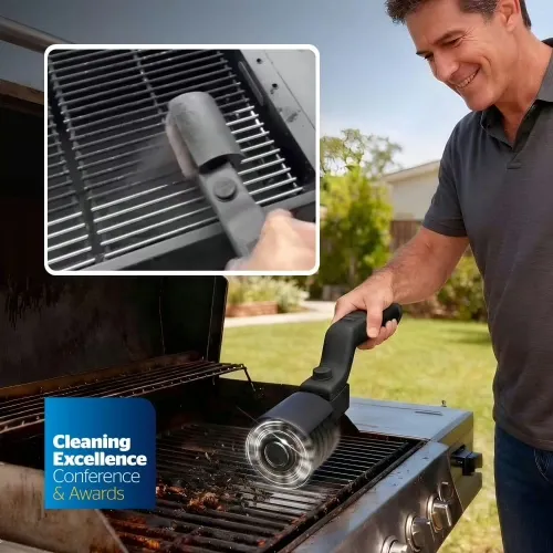 GrillWizz Grill Cleaner cordless rotating grill brush
